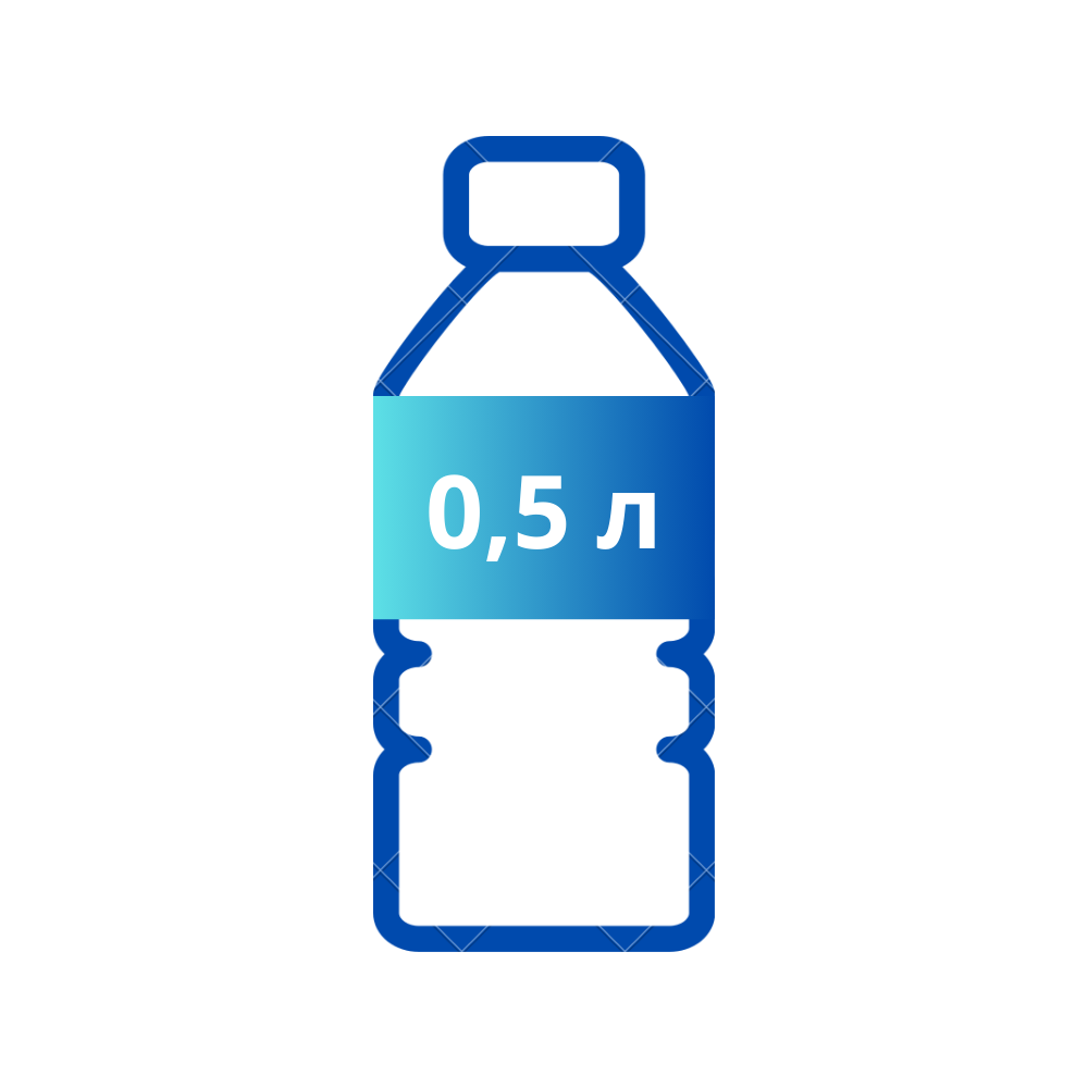 Пляшка ПЕТ 0,5 л
