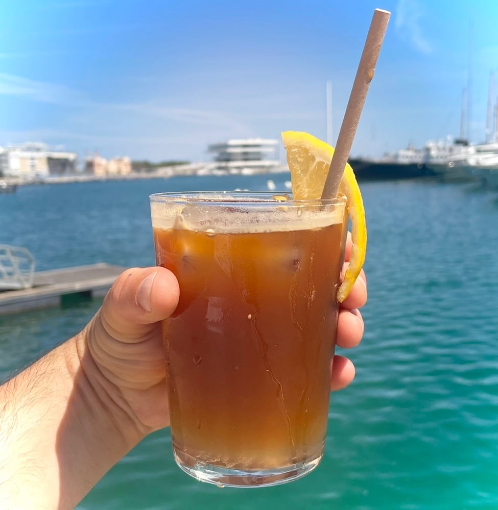 Espresso tonic.