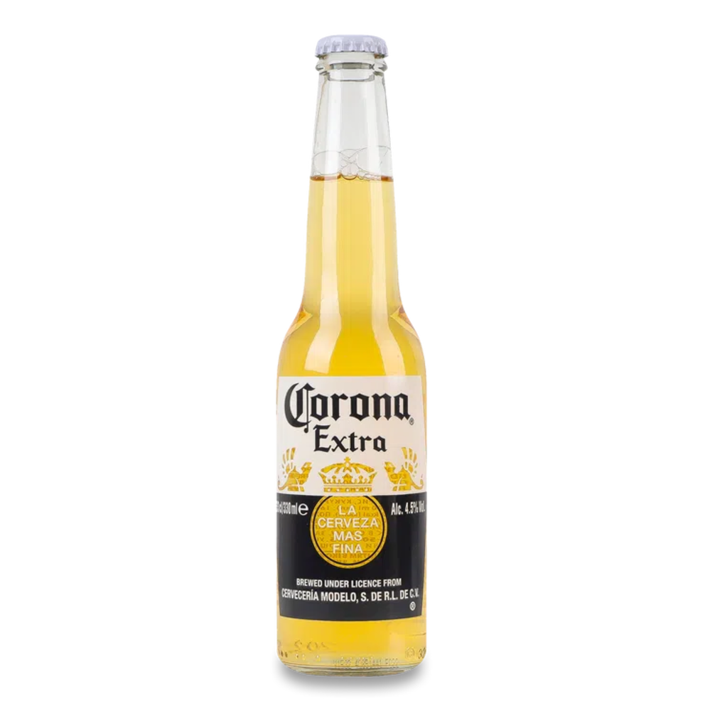 Пиво Corona Extra cвітле паст 4,5% 0,33л