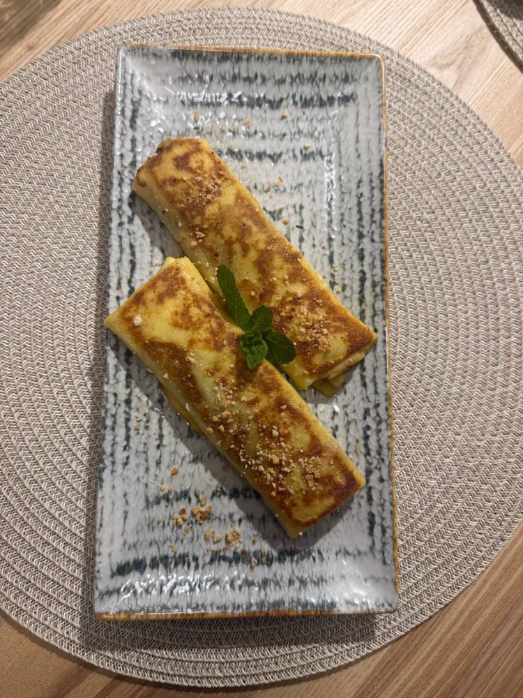 Млинці з яблуком