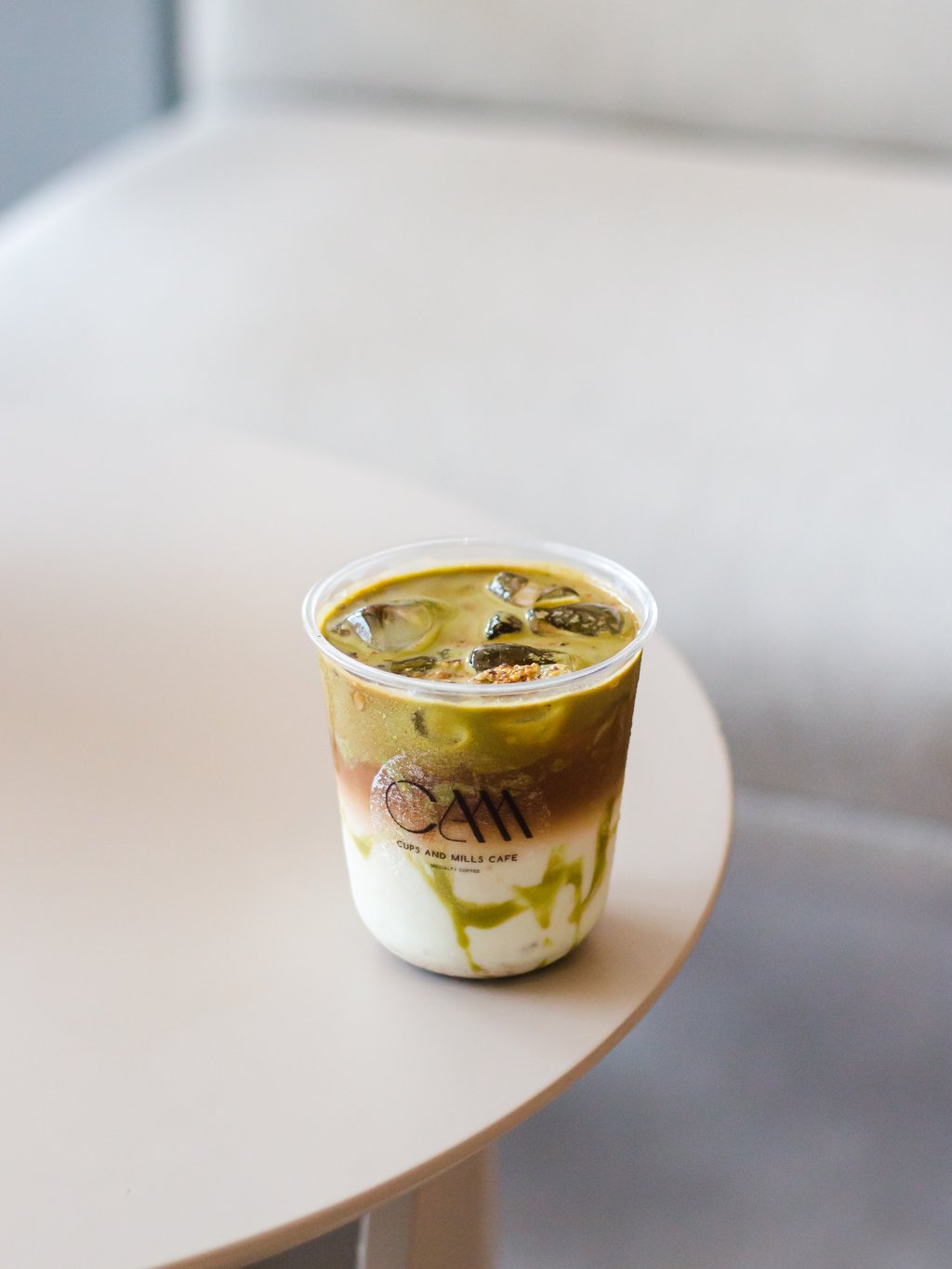 Pistachio Iced Latte