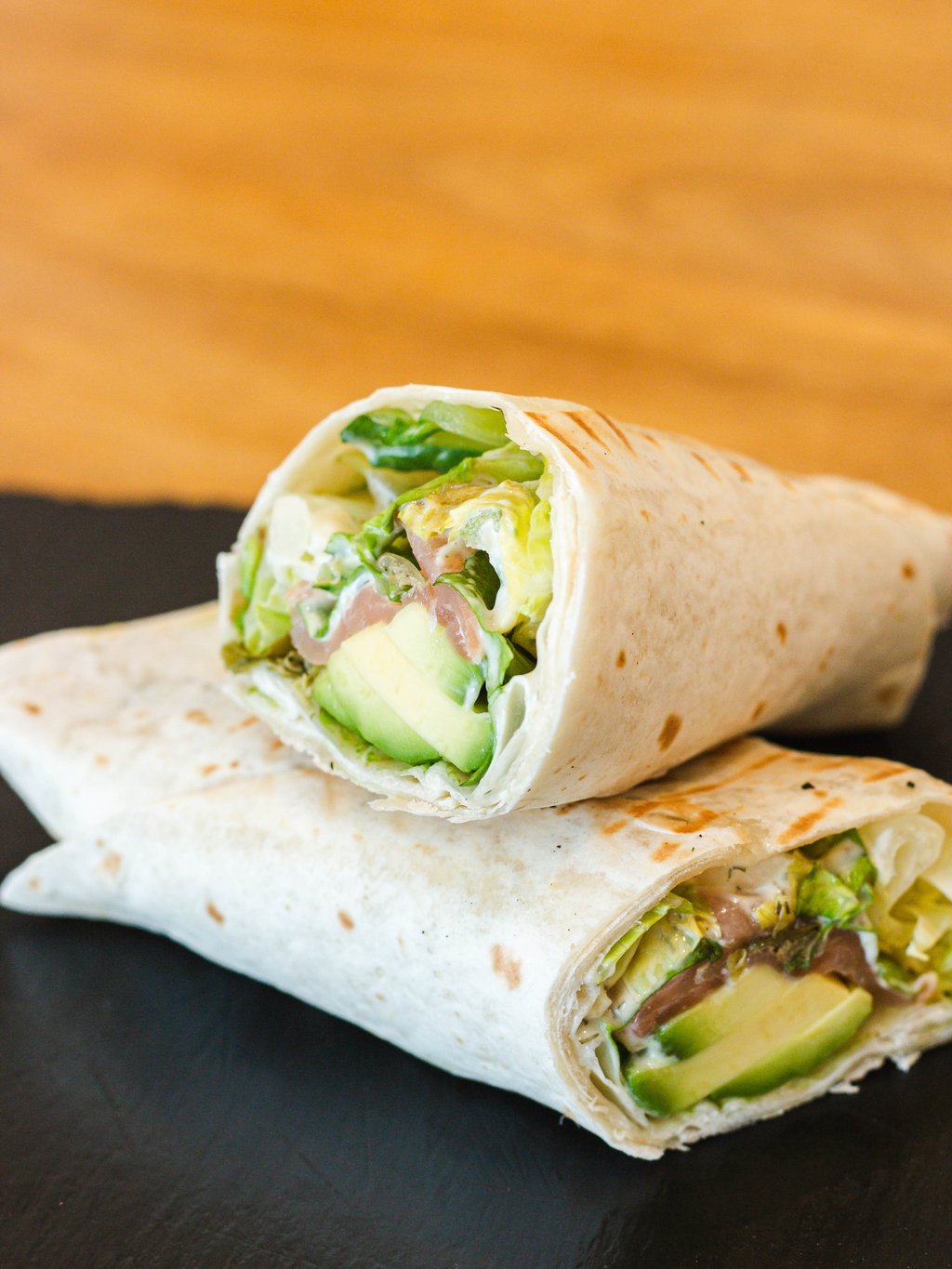 Smoked Salmon Wrap