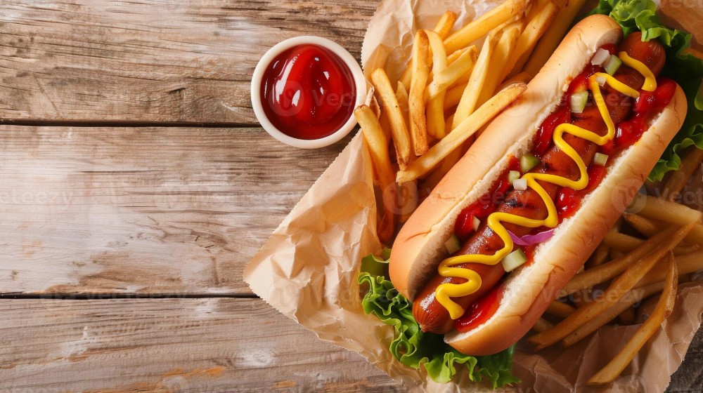 2 Hotdog with 1chips