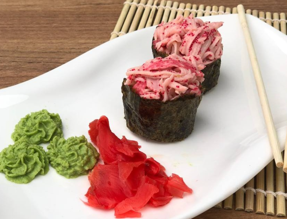 Гункани з крабом (2шт)