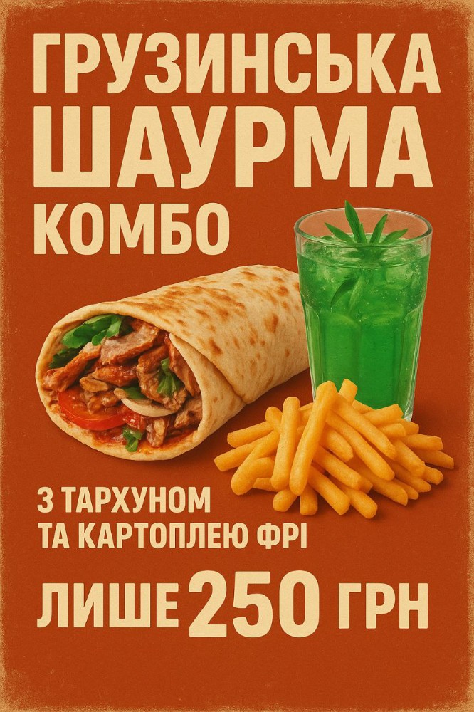 Комбо грузинська шаурма