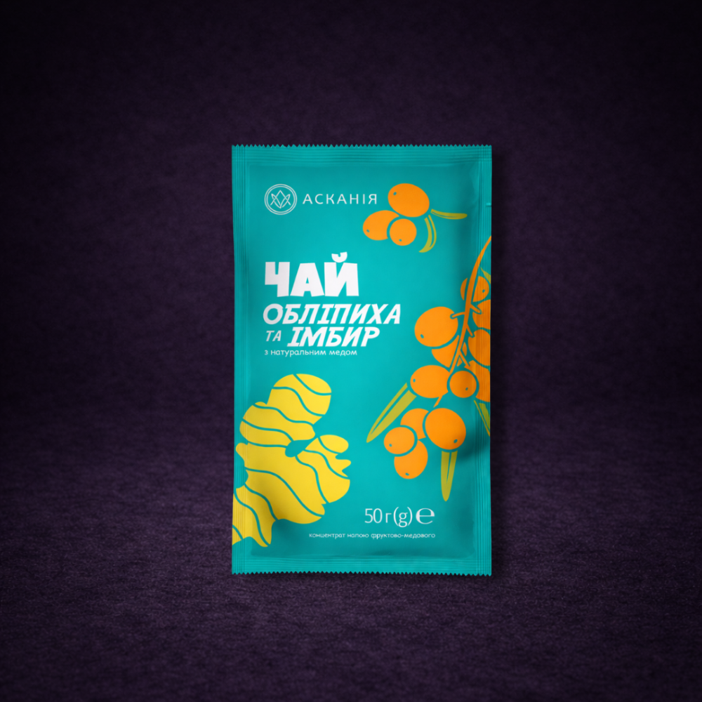 Чай натуральний, Обліпиха та Імбир