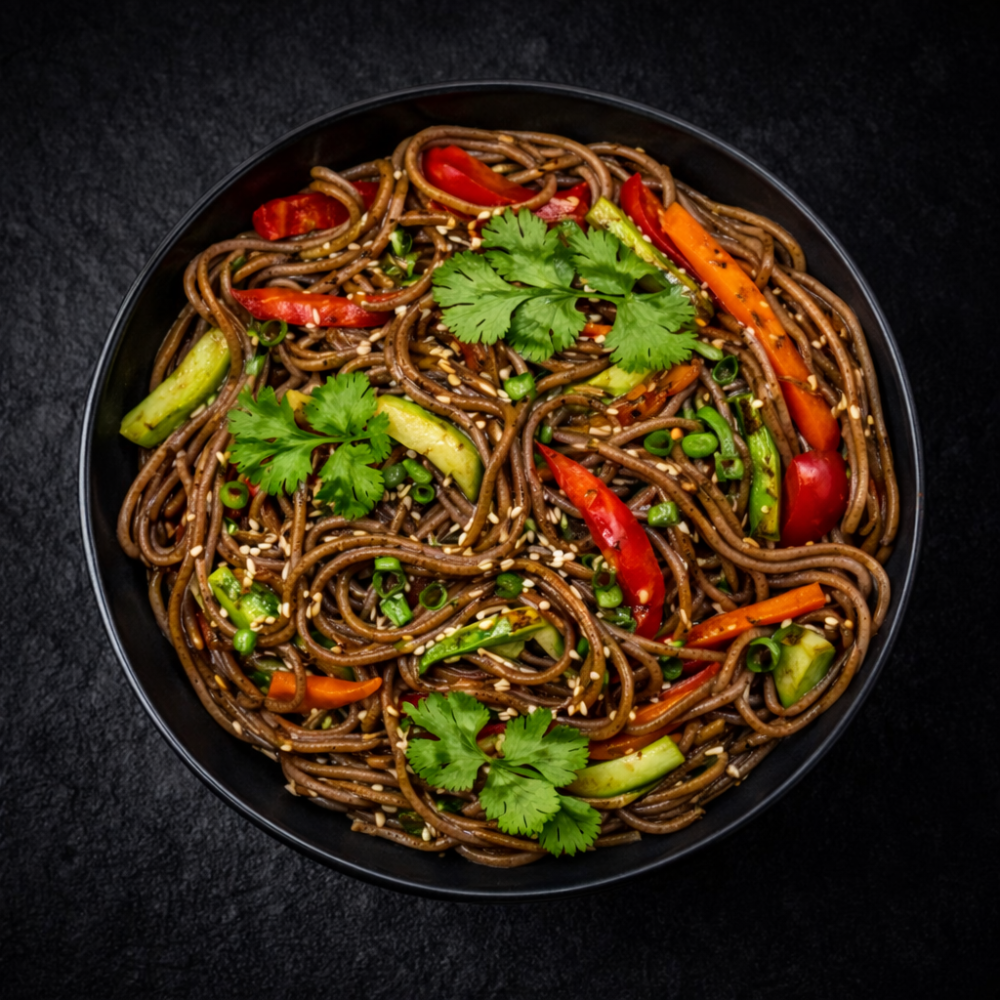 WOK локшина гречана з овочами
