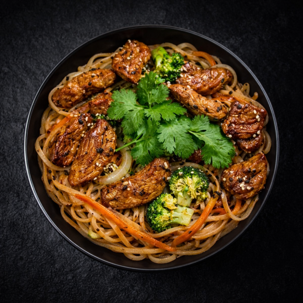 WOK локшина пшенична зі свининою