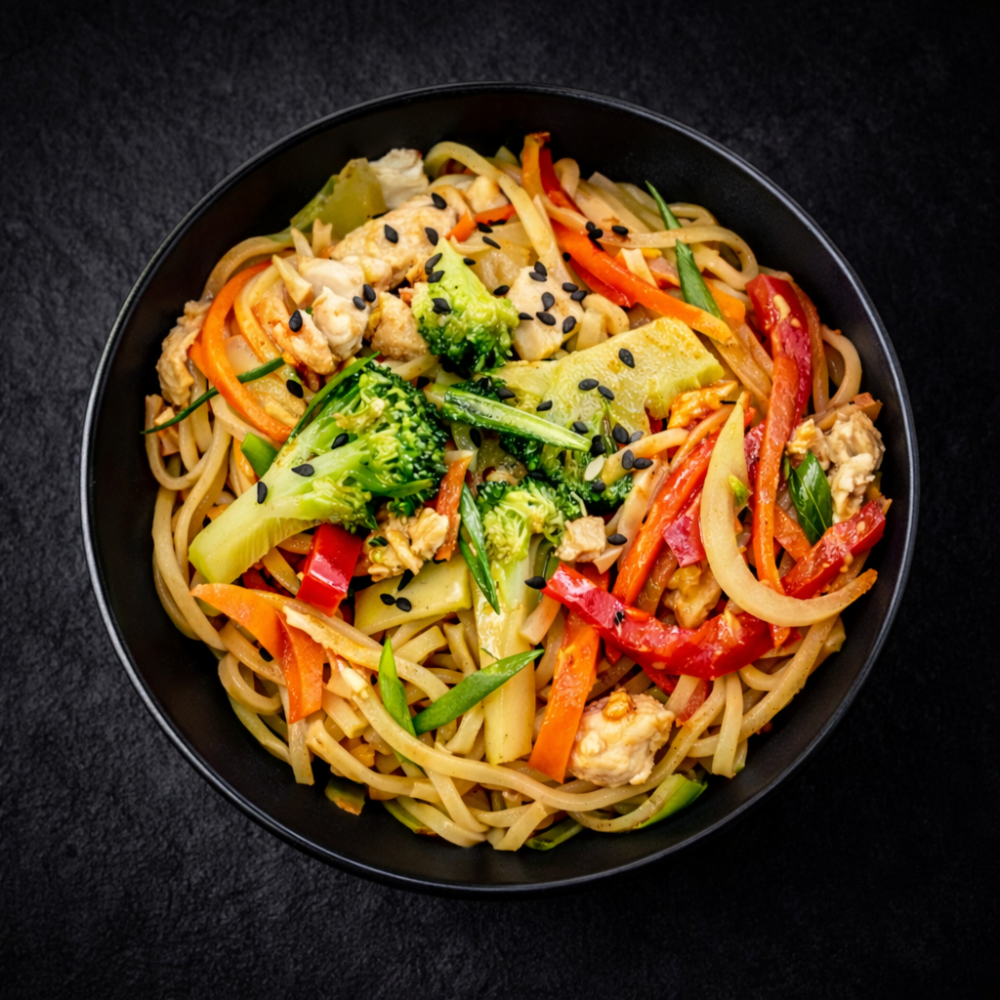 WOK локшина пшенична з куркою