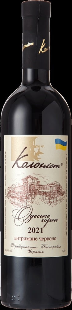 Вино Одеське чорне сухе сортове, Колоніст 100мл