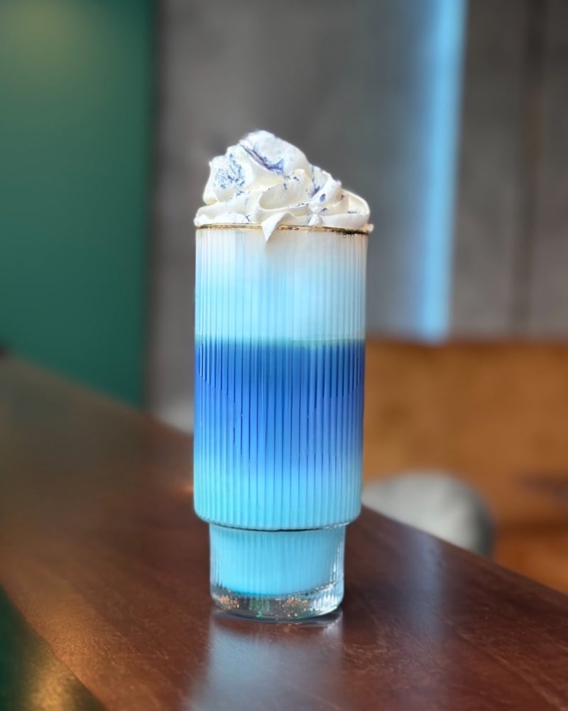 Blue Matcha Latte