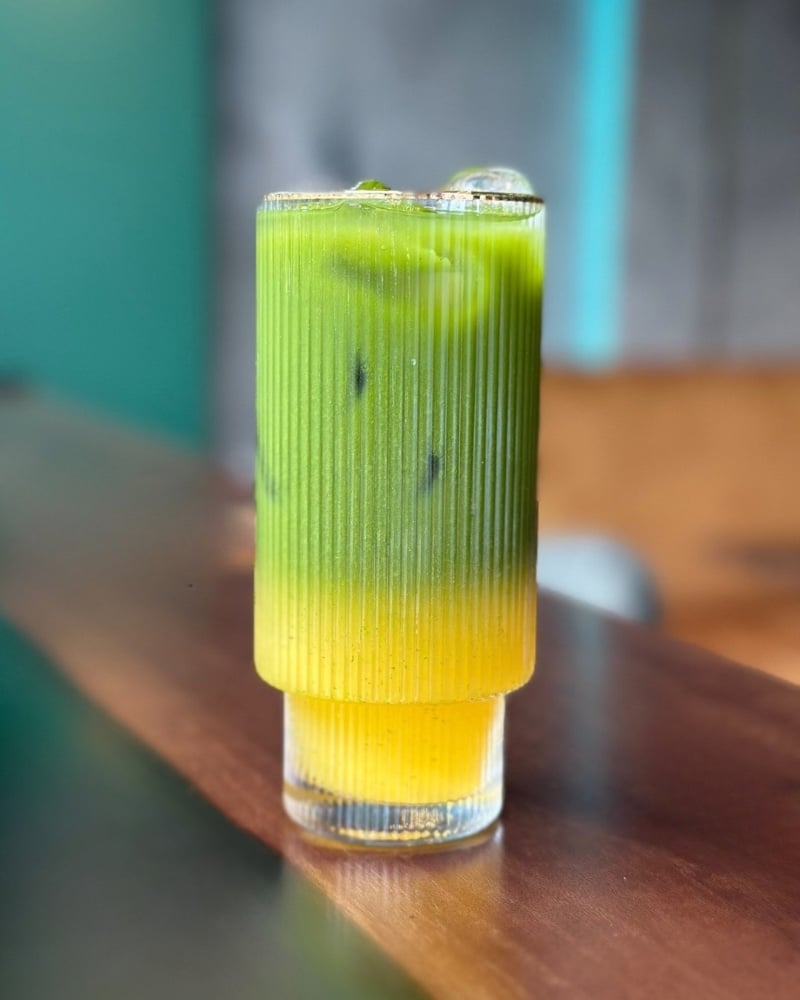 Ice Orange Matcha