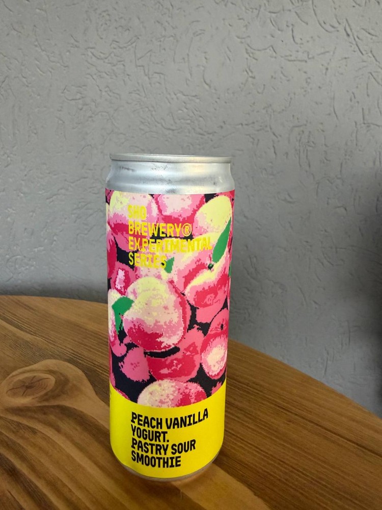 PEACH VANILLA YOGURT 0.33L
