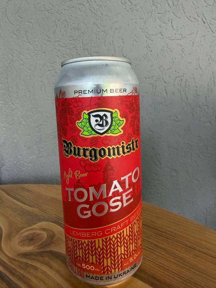 Бургомістр Tomato Gose 0,5L