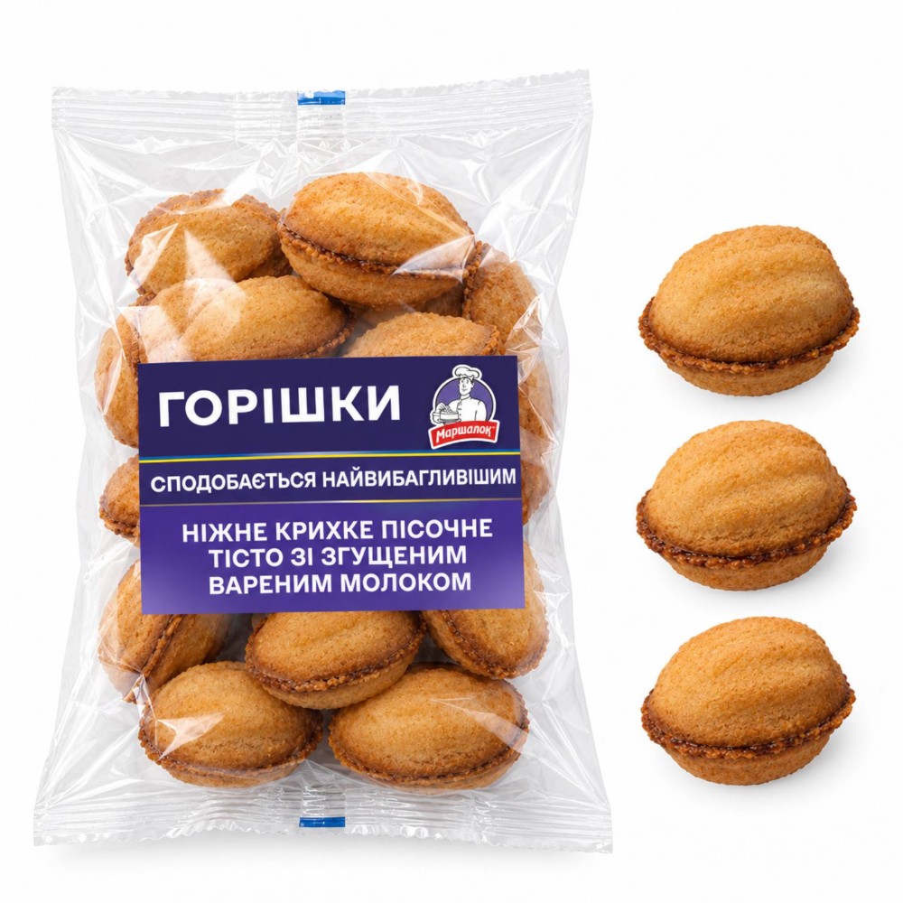 Печиво здобне «Горішок» пакет