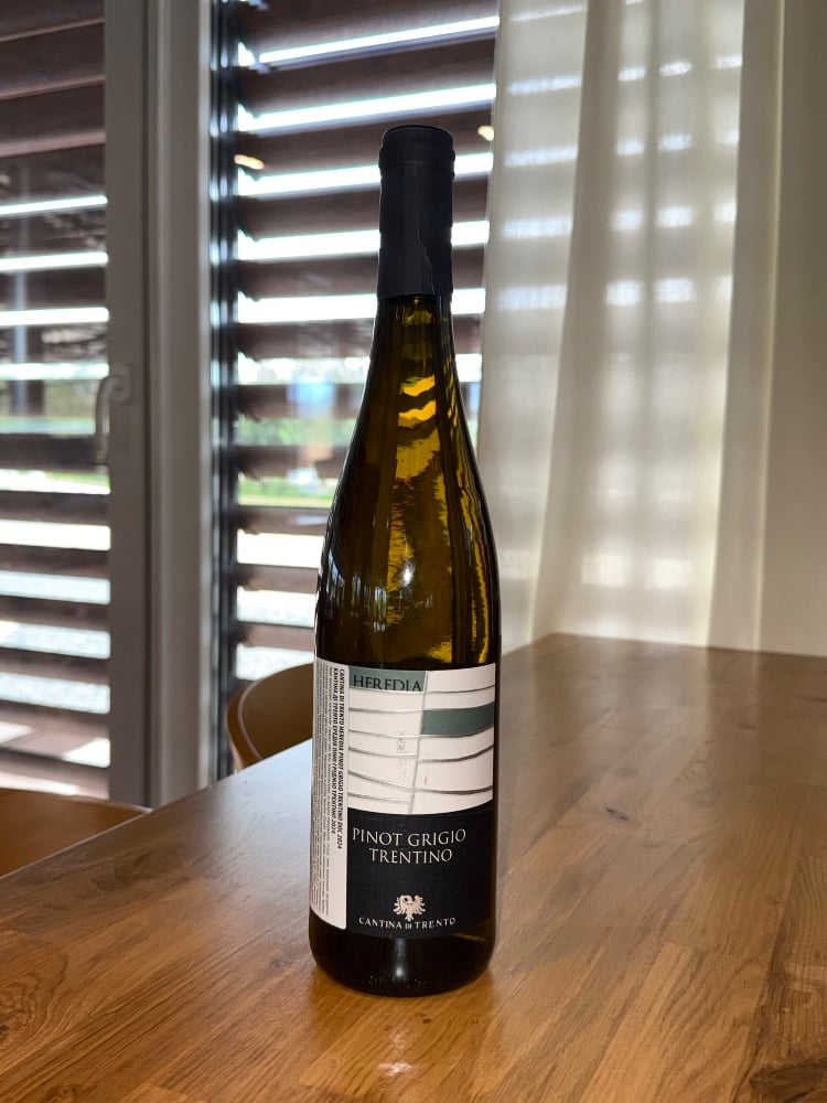 Вино біле сухе Heredia Pinot Grigio Trentino Doc 50 мл