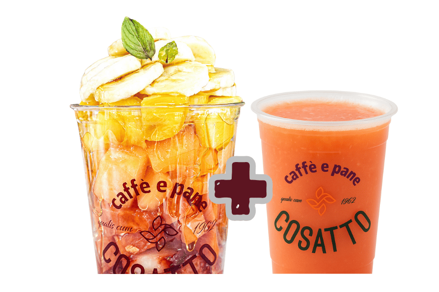 Ensalada Frutas Naturales + Jugo Toronja