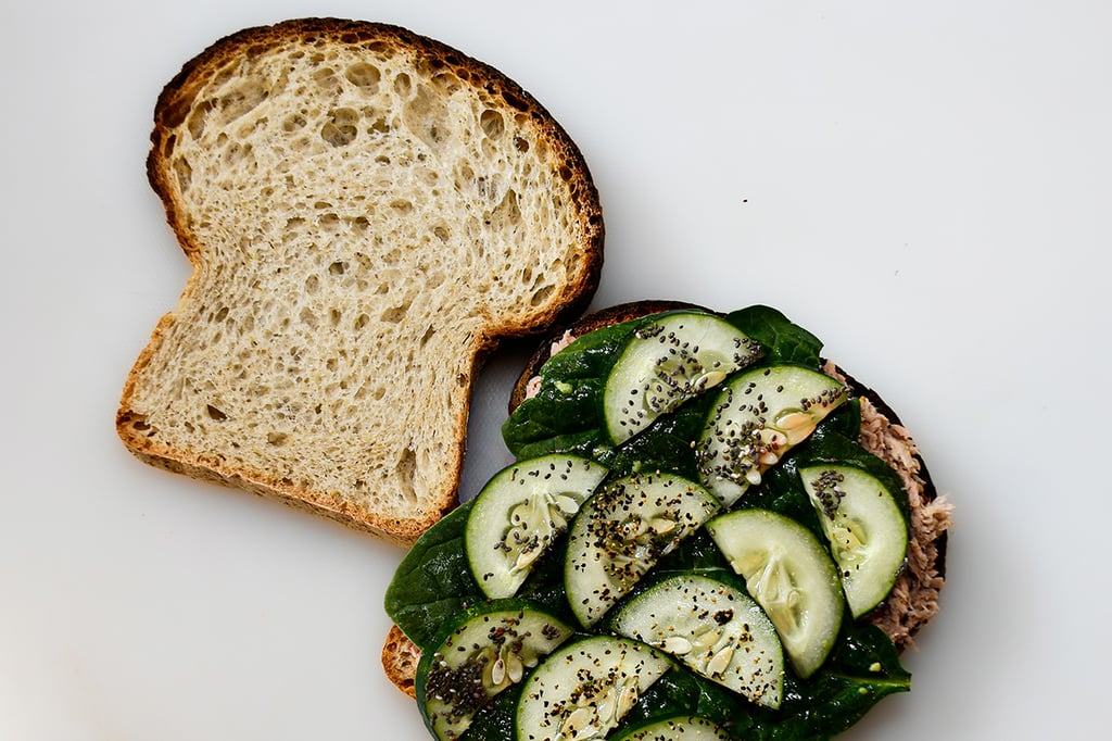 GYM Sandwich Atún con Pepino