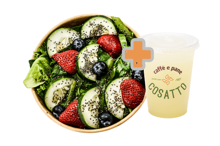 Ensalada Verde Detox + Limonada Natural