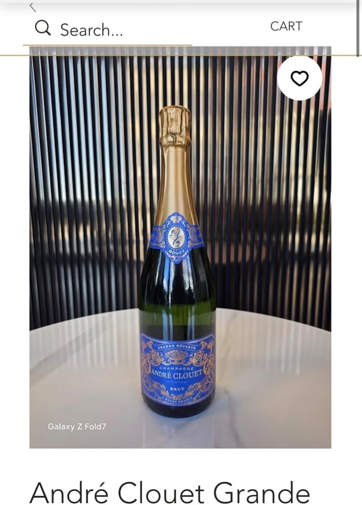 Andre Clouet champagne