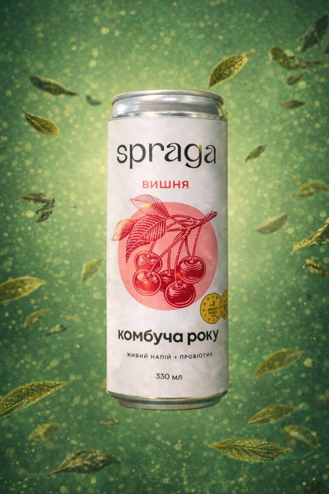 Камбуча вишня 0,33 ж\б