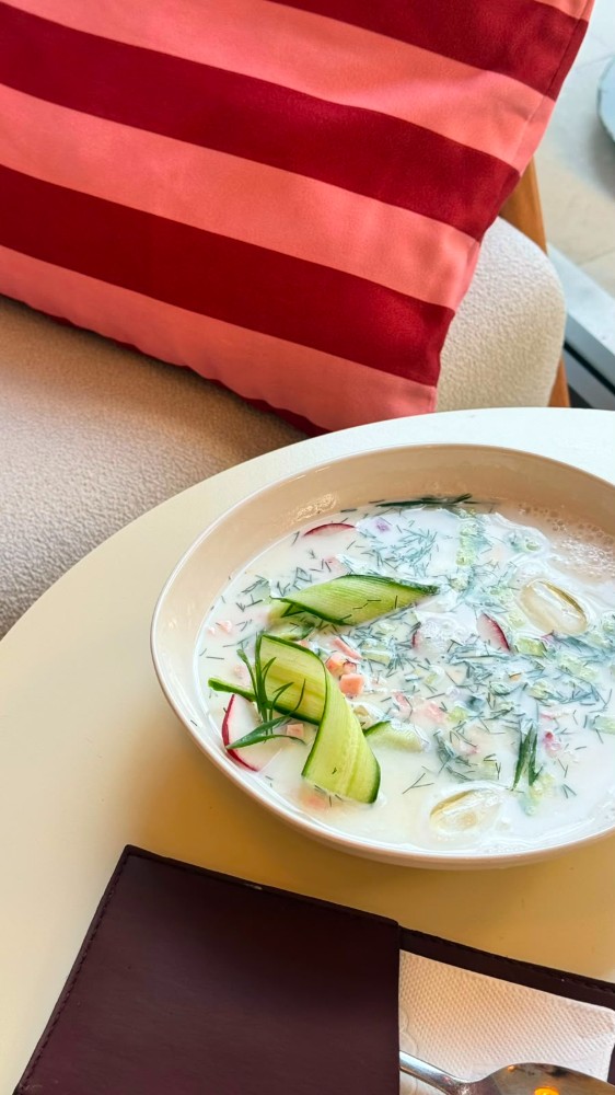 Okroshka soup