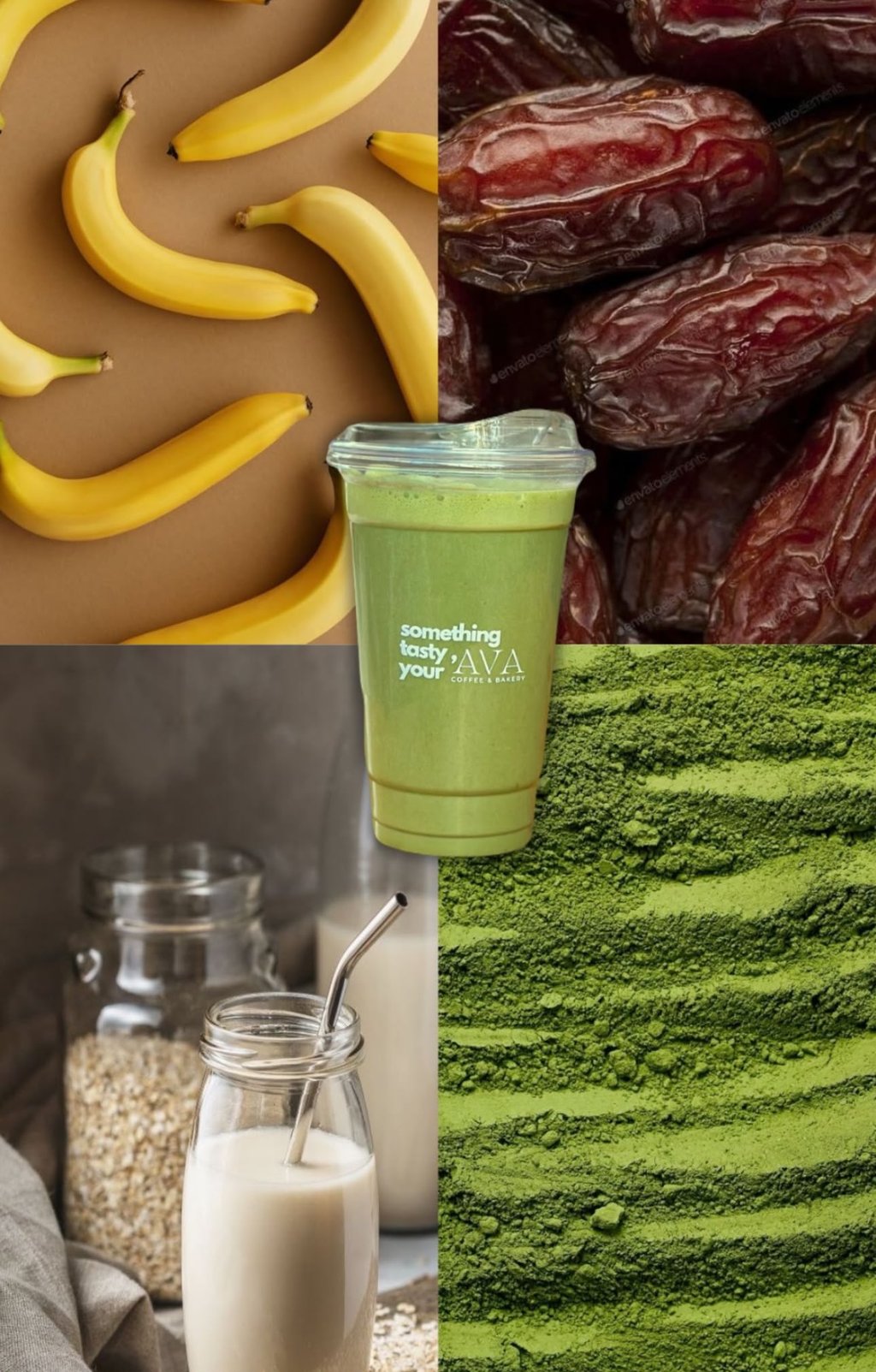 Matcha-Oat Shake