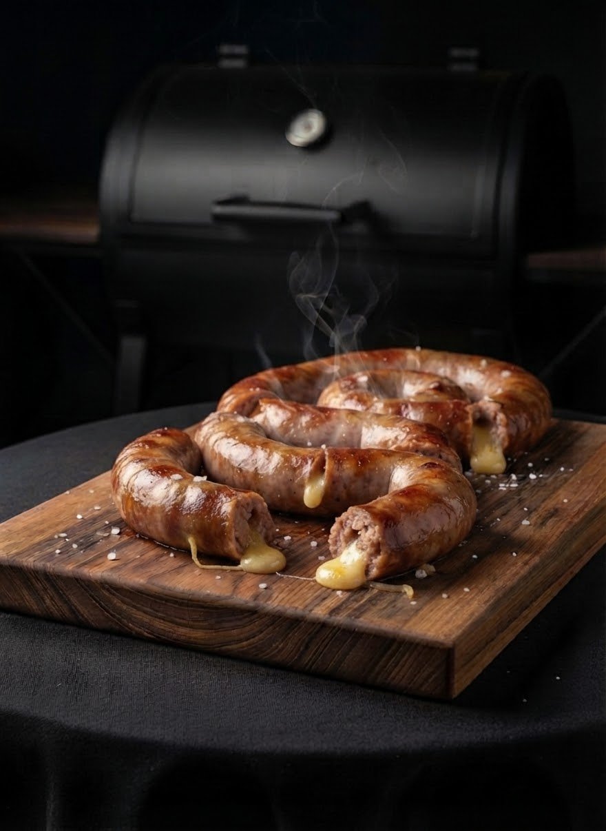 Ковбаса з сиром BBQ
