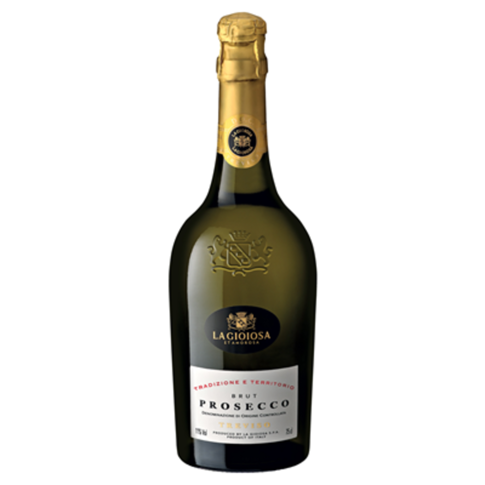 Вино ігристе La Gioiosa Et Amorosa Prosecco Doc Treviso брют біле, Італія