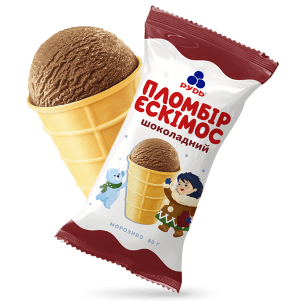 "ЕСКІМОС", шоколадний пломбір
