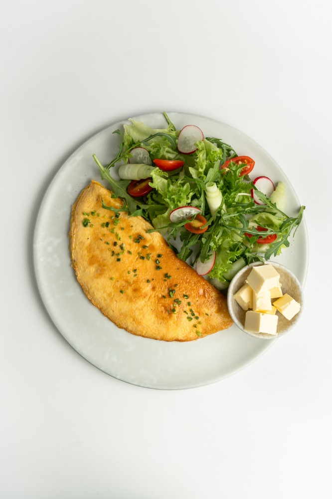 Eggs & Fresh Salad