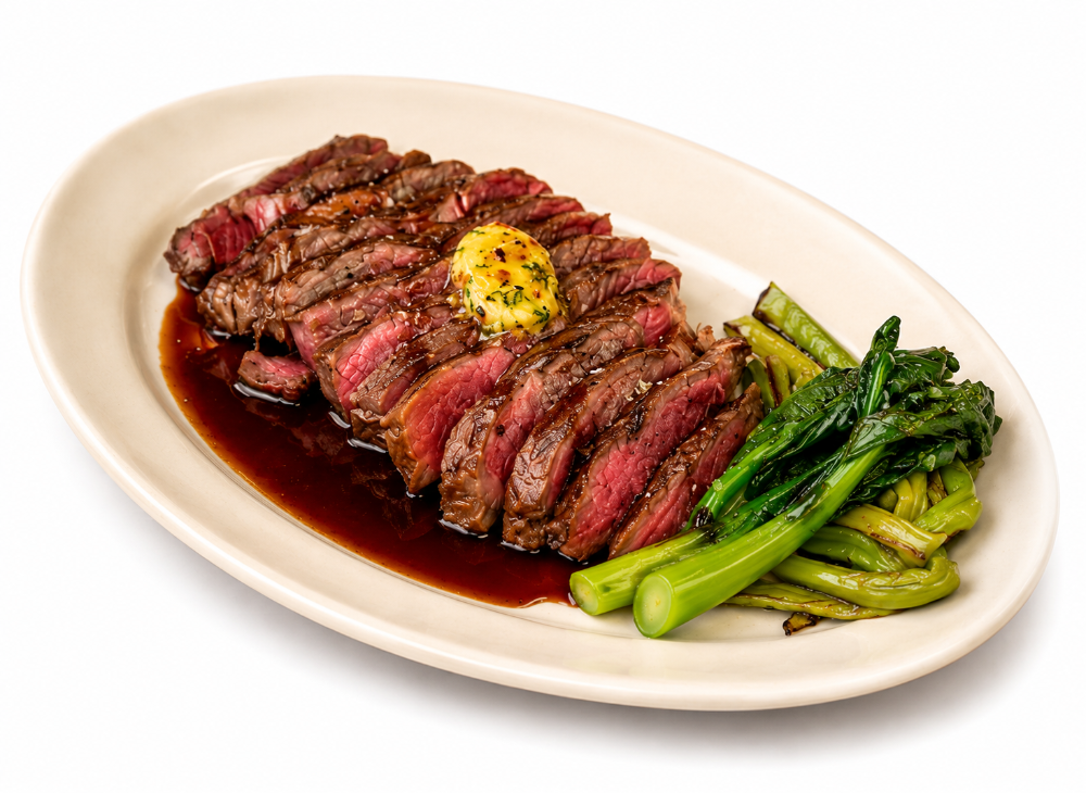 Wagyu Ribeye & Leek