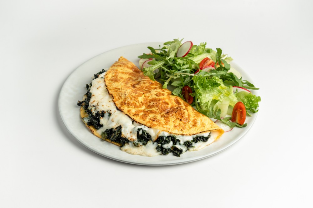 Spinach Omelette