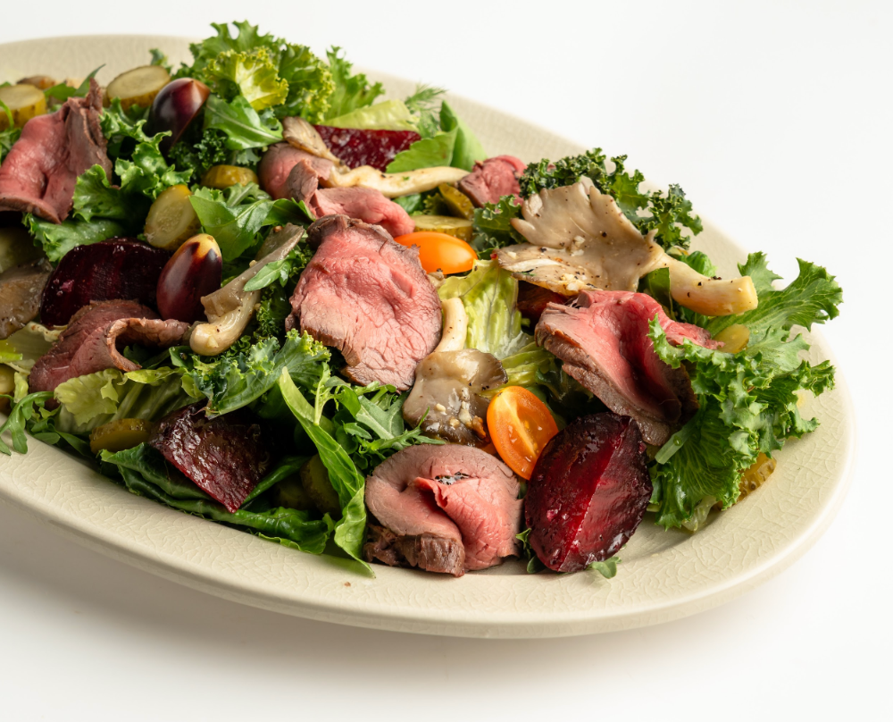 Roast Beef & Funghi Salad
