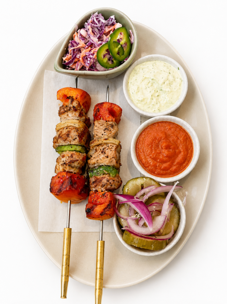 Skewers Pork Neck