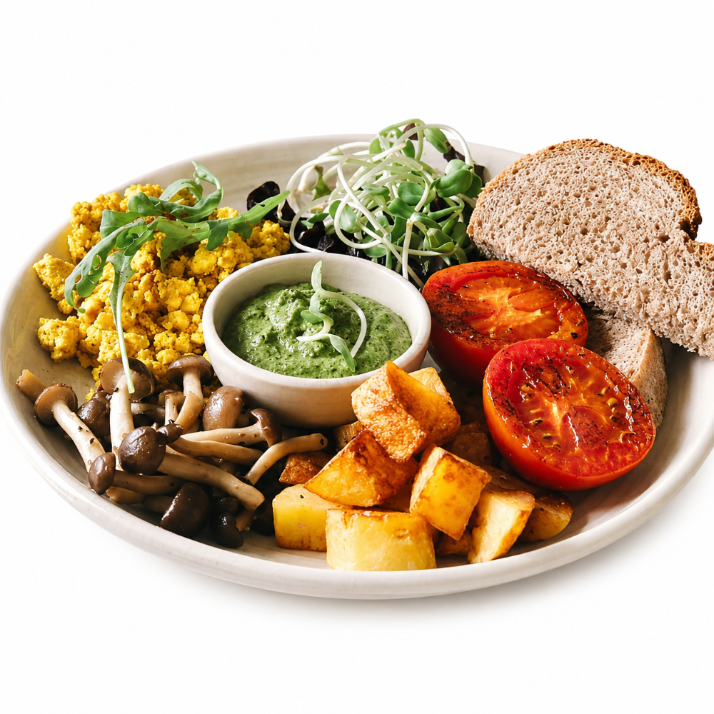 Vegan Breakfast Plate