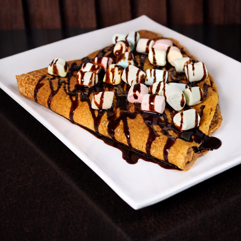 Crepa con Nutella y bombones