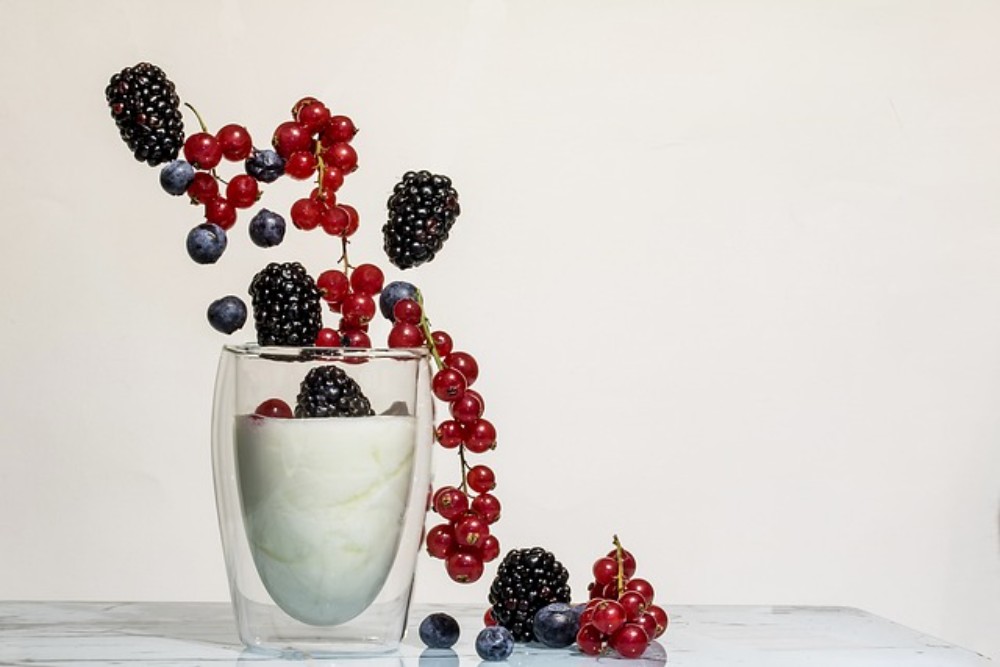 Smoothie con yogurt