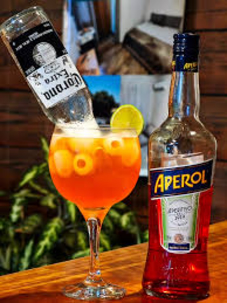 Corona Aperol cocktail
