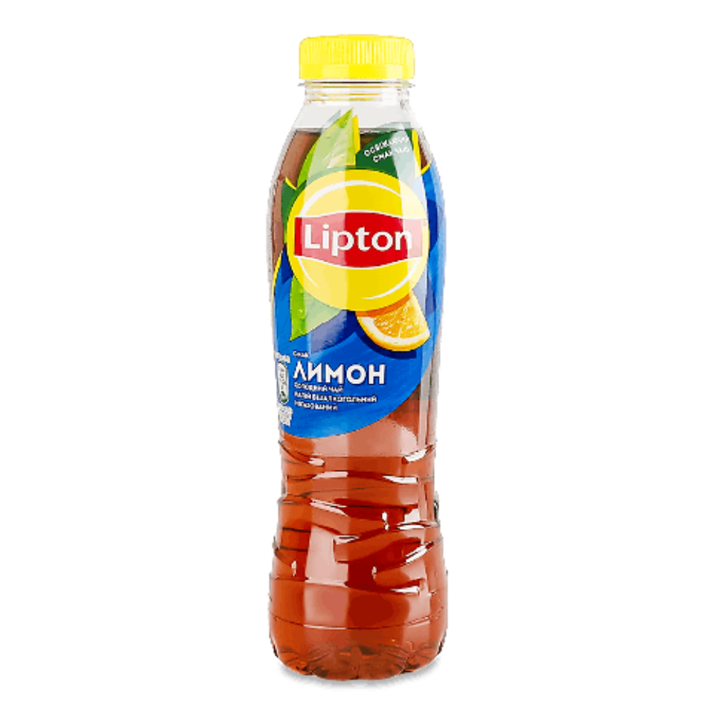 Lipton чорний з лимоном 0,5