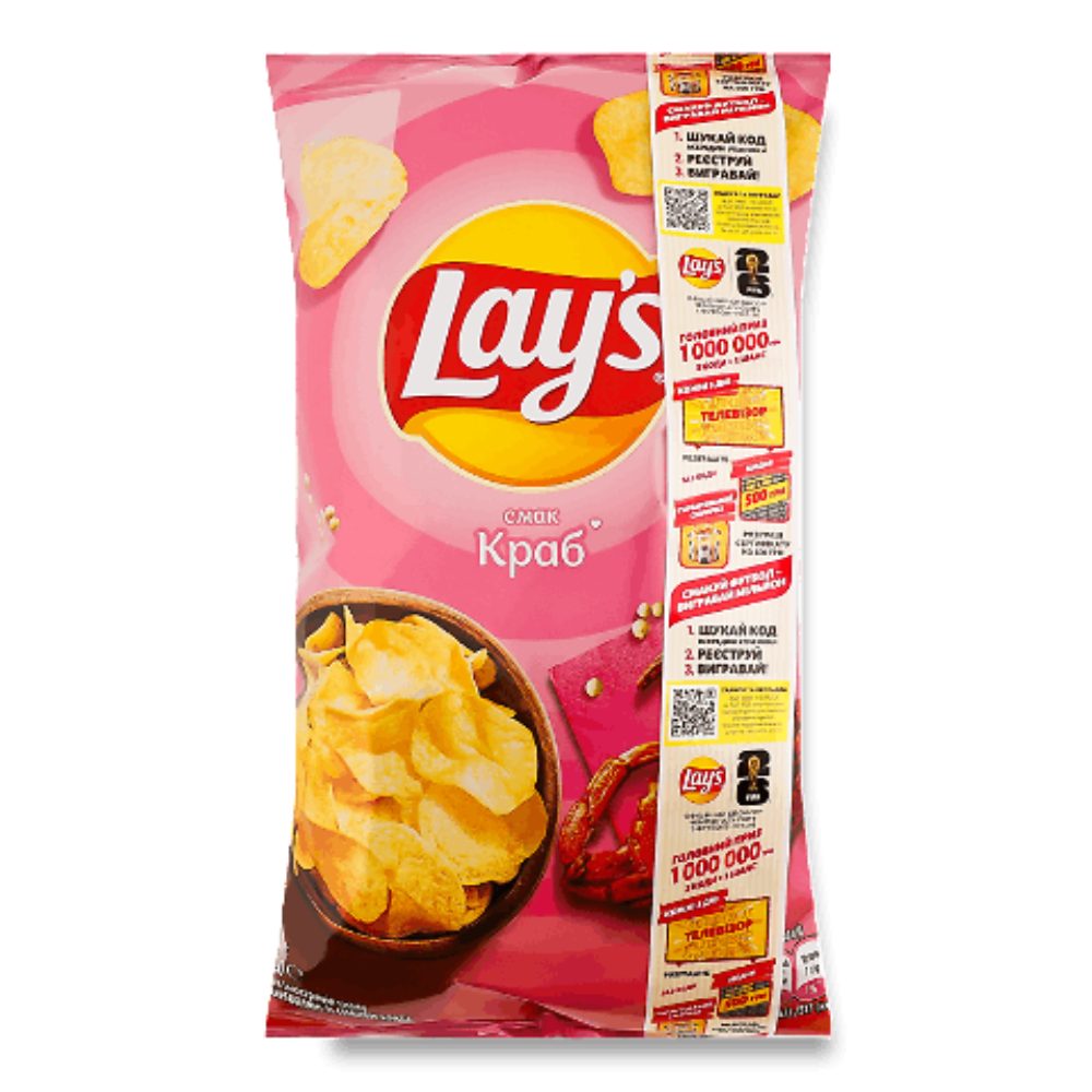 Чипси Lays Краб