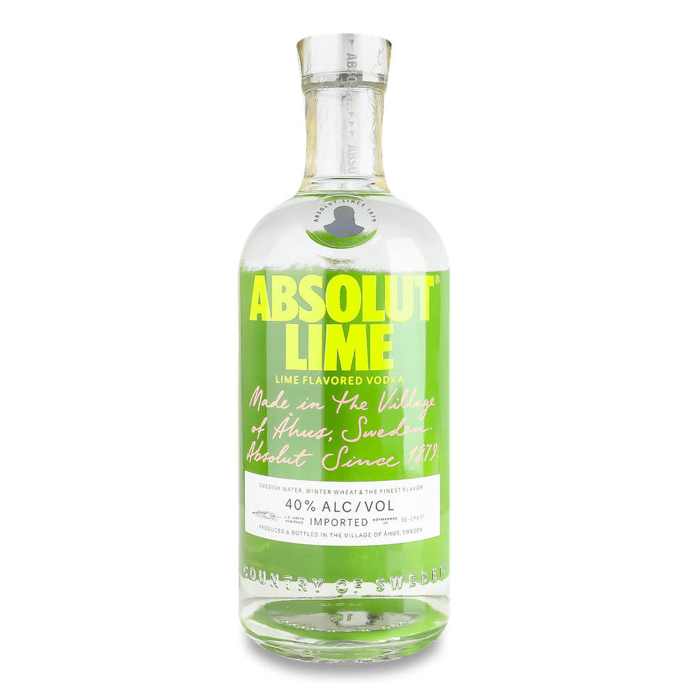 Горілка Absolut Lime 50мл