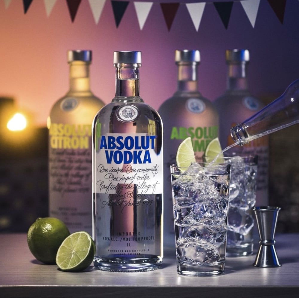 Горілка Absolut 0,5