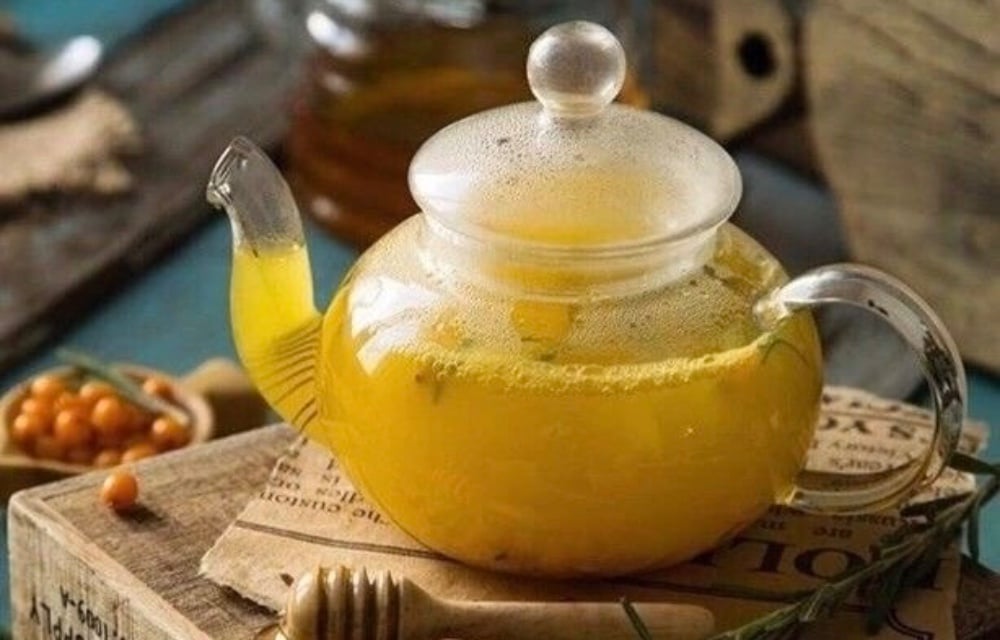 Натуральний чай в чайнику «Манго-маракуя»