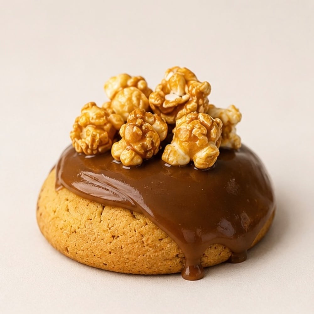 Cookies arachidowy z karmelem