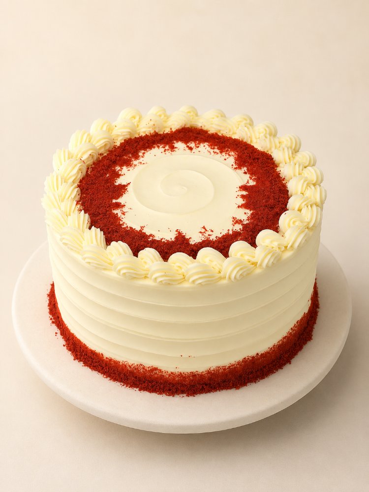 Red velvet z wiśnią 