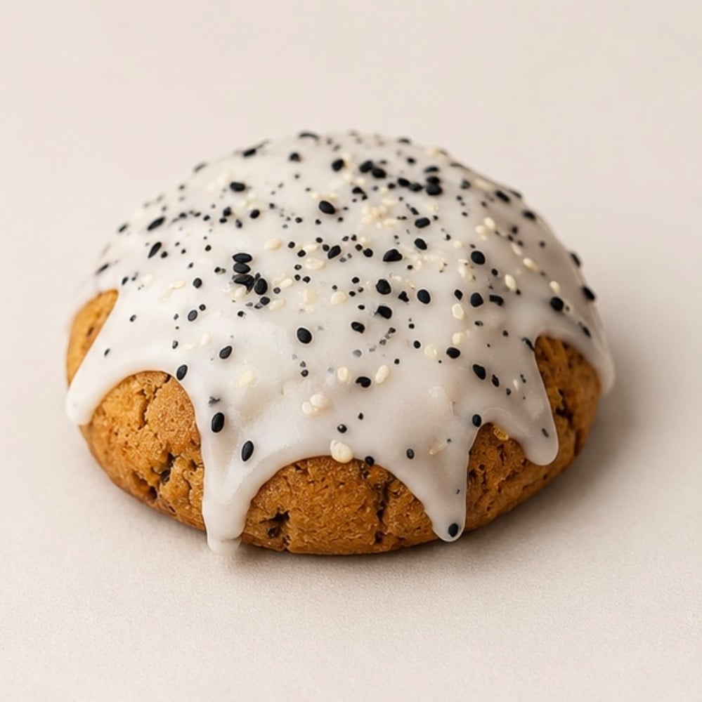 Makowe cookie z cheesecake 