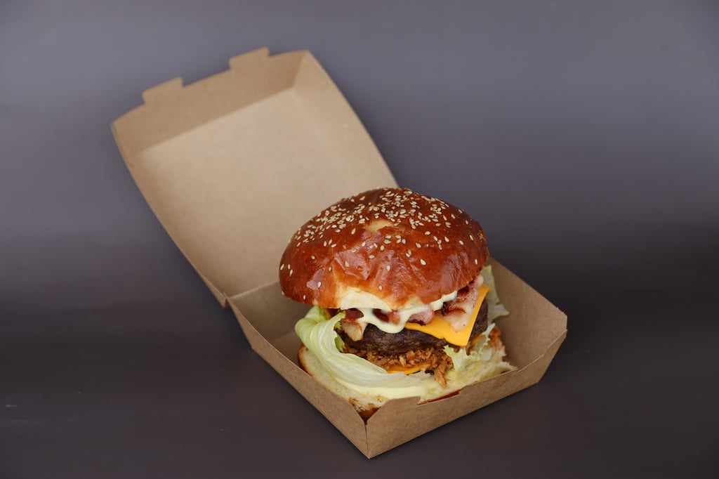 Бургер "Kvasburger Spicy"