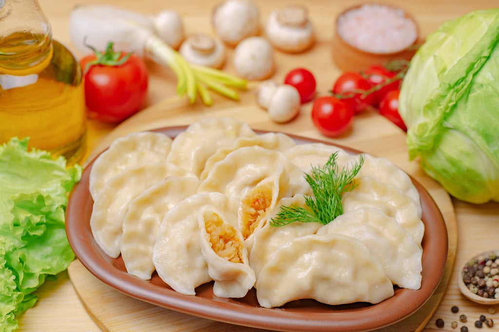 Вареники капуста