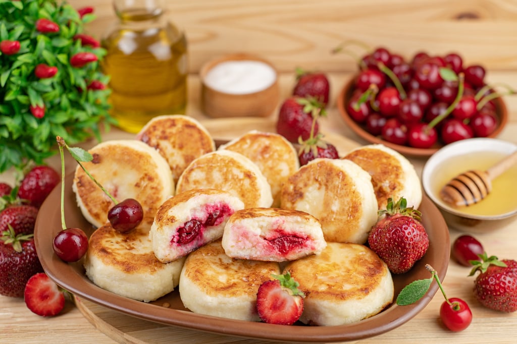 Сирники  фруктові